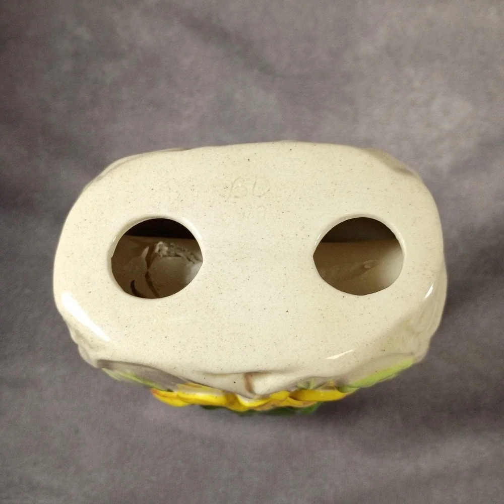 Vintage Neil the Frog Napkin Holder 1979 Hobbyist Piece Speckled Glaze
